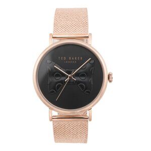 TED BAKER Rosegold Women's Phylipa Iconic Rose Gold Bracelet Watch
